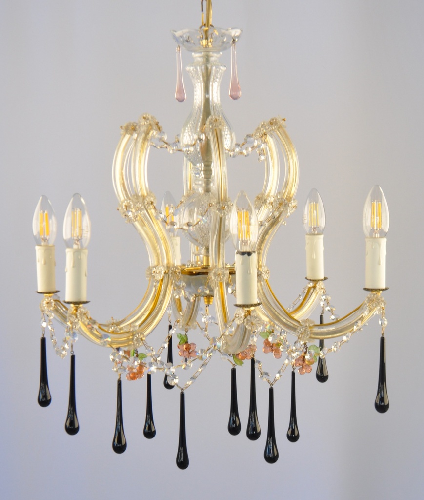 Crystal Chandelier Glass Finish
