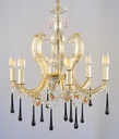 Crystal Chandelier Glass Finish