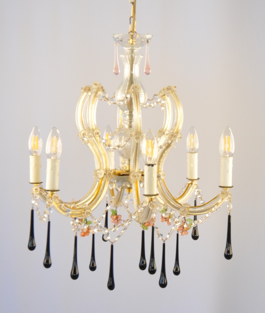 Crystal Chandelier Glass Finish
