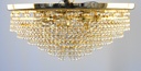 Asfour Crystal Chandelier 24K Gold Plate Finish