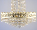 Asfour Crystal Chandelier 24K Gold Plated Finish