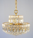 Asfour Crystal Chandelier 24K Gold Plated Finish
