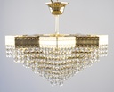 Asfour Crystal Chandelier 24K Gold Plated Finish