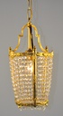 Asfour Crystal Chandelier 24K Gold Plated Finish