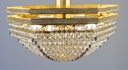 Asfour Crystal Chandelier 24K Gold Plated Finish