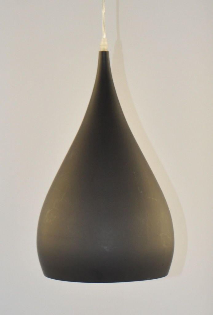 [PL1002 Black Interlight] Modern Pendant light Black Finish