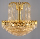 Asfour Crystal Chandelier 24K Gold Plate Finish