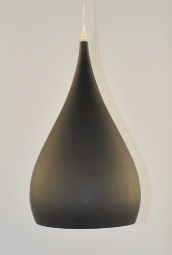 [PL1002 Black Interlight] Modern Pendant light Black Finish